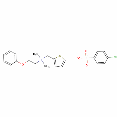 Thenium closylate Structure,4304-40-9Structure