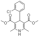 Dimethyl 4-(2-chlorophenyl)-2,6-dimethyl-1,4-dihydropyridine-3,5-dicarboxylate Structure,43067-01-2Structure