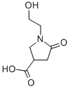 1-(2-Hydroxyethyl)-5-oxopyrrolidine-3-carboxylic acid Structure,43094-95-7Structure