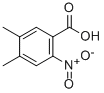 4,5-Dimethyl-2-nitro-benzoic acid Structure,4315-14-4Structure