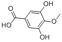 3,5-Dihydroxy-4-methoxybenzoicacid Structure,4319-02-2Structure