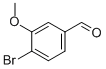 4-Bromo-3-methoxybenzaldehyde Structure,43192-34-3Structure