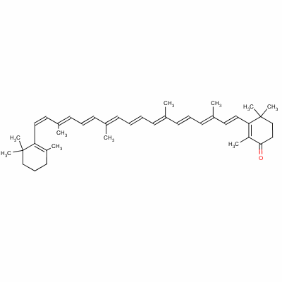 Echinenone Structure,432-68-8Structure