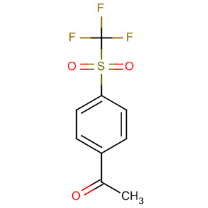 1-(4-(Trifluoromethylsulfonyl)phenyl)ethanone Structure,432-86-0Structure