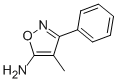 4-Methyl-3-phenylisoxazol-5-amine Structure,4320-84-7Structure