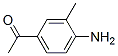 Ethanone, 1-(4-amino-3-methylphenyl)- Structure,43230-11-1Structure