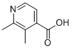 2,3-Dimethylpyridine-4-carboxylic acid Structure,4328-85-2Structure