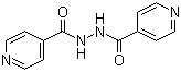 1,2-二异烟酰基肼结构式_4329-75-3结构式