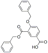 3-Benzyloxycarbonyl-4-benzyloxy-benzoic acid Structure,433736-14-2Structure