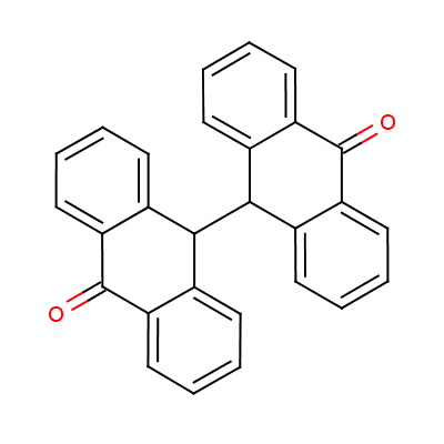 Bianthronyl Structure,434-84-4Structure