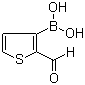 2-醛基噻吩-3-硼酸结构式_4347-31-3结构式