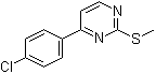 4-(4-Chlorophenyl)-2-(methylthio) pyrimidine Structure,434941-55-6Structure