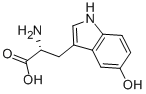 (R)-2-氨基-3-(5-羟基-1H-吲哚-3-基)丙酸结构式_4350-07-6结构式