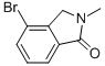 4-溴-2-甲基异吲哚啉-1-酮结构式_435273-55-5结构式