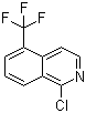 1-Chloro-5-trifluoromethyl-isoquinoline Structure,435278-04-9Structure