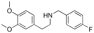 [2-(3,4-Dimethoxy-phenyl)-ethyl]-(4-fluoro-benzyl)-amine Structure,435341-91-6Structure