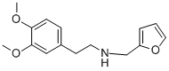 [2-(3,4-Dimethoxy-phenyl)-ethyl]-furan-2-ylmethyl-amine Structure,435345-23-6Structure