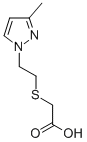 [2-(3-Methyl-pyrazol-1-yl)-ethylsulfanyl]-aceticacid Structure,436088-31-2Structure