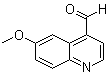 6-Methoxy-4-quinolinecarboxaldehyde Structure,4363-94-4Structure