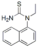 Thiourea, n-ethyl-n-1-naphthalenyl- Structure,4366-50-1Structure