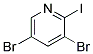 3,5-Dibromo-2-iodopyridine Structure,436799-34-7Structure