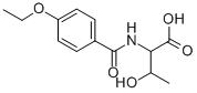 2-(4-Ethoxy-benzoylamino)-3-hydroxy-butyric acid Structure,436811-17-5Structure