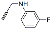 (9ci)-3-氟-n-2-丙炔-苯胺结构式_436849-26-2结构式