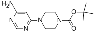 1-Boc-4-(6-Aminopyrimidin-4-yl)piperazine Structure,436851-80-8Structure