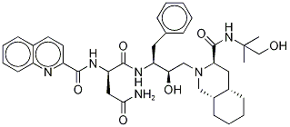 Saquinavir Hydroxy-tert-butylamide Structure,438200-34-1Structure