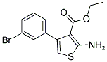 3-Thiophenecarboxylic acid 2-amino-4-(3-bromophenyl)- ethyl ester Structure,438218-48-5Structure