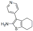 (9ci)-4,5,6,7-四氢-3-(4-吡啶)-苯并[b]噻吩-2-胺结构式_438252-47-2结构式