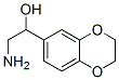 2-氨基-1-(2,3-二氢-苯并[1,4]二噁英-6-基)-乙醇结构式_4384-99-0结构式