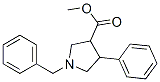 Methyl 1-benzyl-4-phenylpyrrolidine-3-carboxylate Structure,438492-33-2Structure