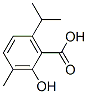 2-Hydroxy-6-isopropyl-3-methylbenzoic acid Structure,4389-53-1Structure