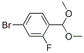 4-Bromo-2-fluorobenzaldehyde dimethyl acetal Structure,439814-87-6Structure