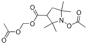 1-Acetoxy-3-(acetoxymethoxy)carbonyl-2,2,5,5-tetramethylpyrrolidine Structure,439858-40-9Structure