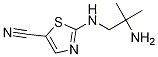 2-[(2-Amino-2-methylpropyl)amino]-1,3-thiazole-5-carbonitrile Structure,440102-56-7Structure