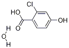 2-Chloro-4-hydroxybenzoic acid hydrate Structure,440123-65-9Structure