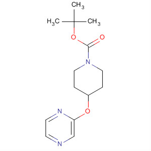 Tert-butyl 4-(pyrazin-2-yloxy)piperidine-1-carboxylate Structure,442199-08-8Structure