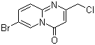 7-Bromo-2-chloromethyl-pyrido[1,2-a]pyrimidin-4-one Structure,442531-33-1Structure