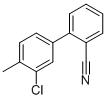 3-Chloro-4-methyl-2-biphenylcarbonitrile Structure,442670-45-3Structure