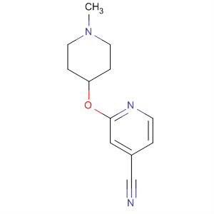 2-(1-Methylpiperidin-4-yloxy)-4-pyridylcarbonitrile Structure,442846-84-6Structure