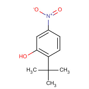 2-叔丁基-5-硝基苯酚结构式_442847-11-2结构式