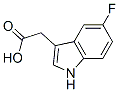 5-Fluoroindole-3-acetic acid Structure,443-73-2Structure