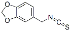 3,4-(亚甲基二氧基)异硫氰酸苄结构式_4430-47-1结构式