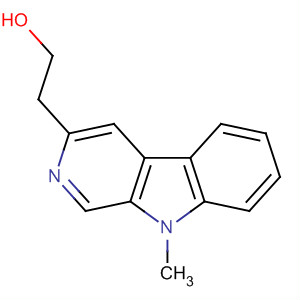 9-Methyl-9h-pyrido[3,4-b]indole-3-ethanol Structure,443298-87-1Structure