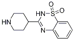 3-(哌啶-4-基)-2H-苯并[e][1,2,4]噻二嗪 1,1-二氧化物结构式_443672-27-3结构式