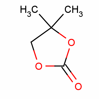 4,4-Dimethyl-1,3-dioxolan-2-one Structure,4437-69-8Structure