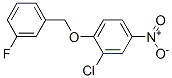 3-Chloro-4-(3-fluorobenzyloxy)nitrobenzene Structure,443882-99-3Structure