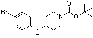 1-Boc-4-(4-bromo-phenylamino)-piperidine Structure,443998-65-0Structure